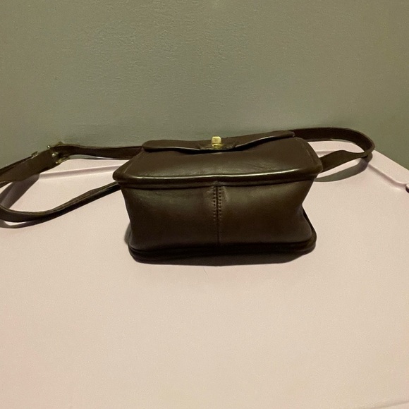 Coach Brown Leather Crossbody Bag - Picture 10 of 14